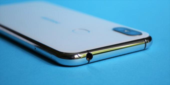 Smartphone Översikt Ulefone X: 3,5 mm plugg