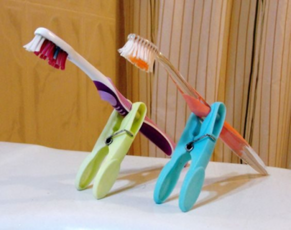 eftersom det är lämpligt att lagra en tandborste