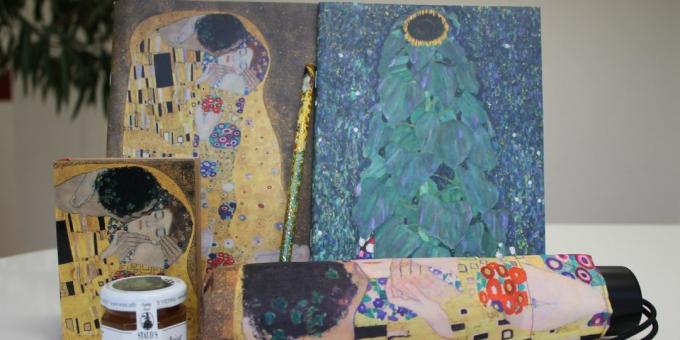 Souvenir med Klimts arbete