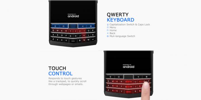 QWERTY-tangentbord smartphone varar Unihertz Titan