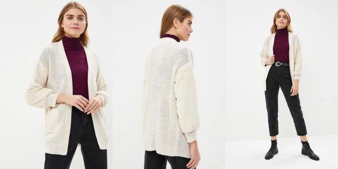 för höst kläder: Cardigan Jennyfer