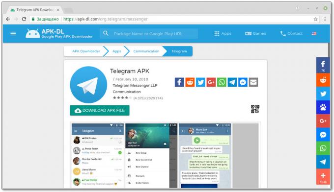 Hur man installerar Telegram på Android: Tjänster hämtas från Google Play