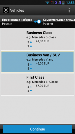 Blacklane: kostnader för resor