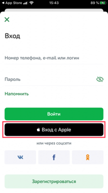 "Logga in med Apple" har lanserats i Ryssland