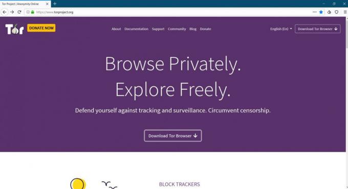 webbläsare för PC: Tor Browser
