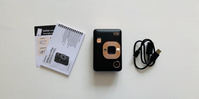 Fuji Instax Mini LiPlay: Utrustning