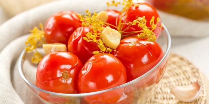 Hur att beta tomater, vitlök, pepparrot och senap korn
