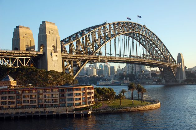 vackra broar: Harbor Bridge, Sydney
