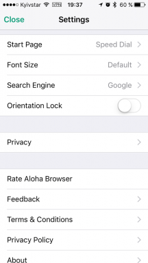 Aloha Browser för iOS - en ny säker webbläsare med obegränsad VPN