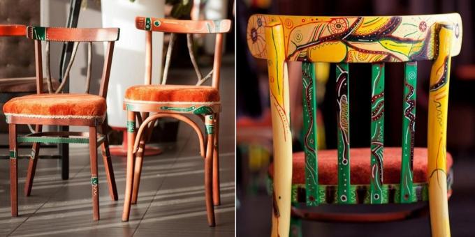 Restaurering av möbler med Avito: Uppdaterad stolar