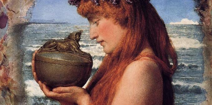 I grekisk myt öppnade Pandora en låda