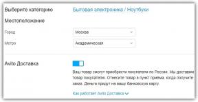 Hur man säljer produkter på Avito över Ryssland