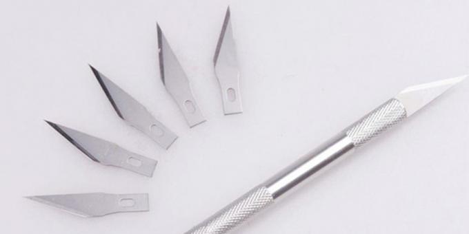100 coolaste saker billigare $ 100 kniv skalpell