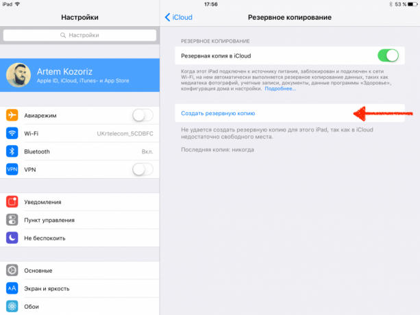 iPad Sale: Hur man backup till iCloud