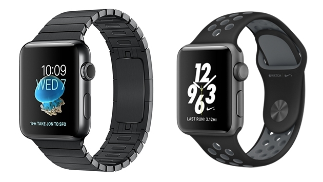 Apple Watch Series 2 och Apple Watch Nike +