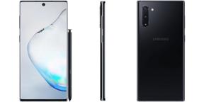 Funktioner Galaxy Note 10 tillkännagivandet hävas