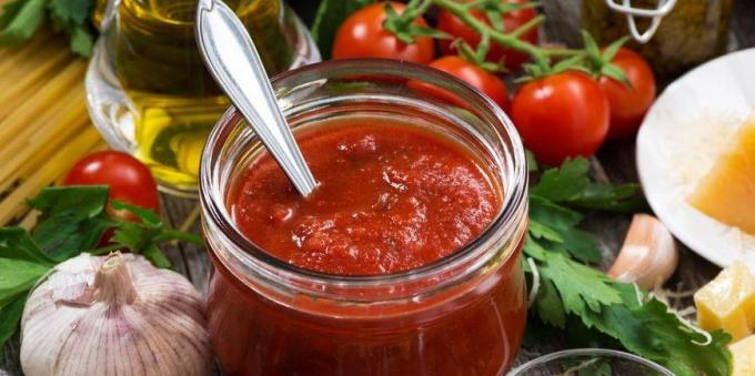 Diet såser: salsa