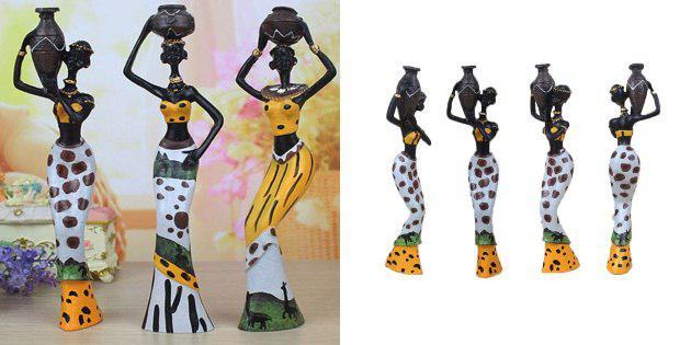 afrikanska statyer