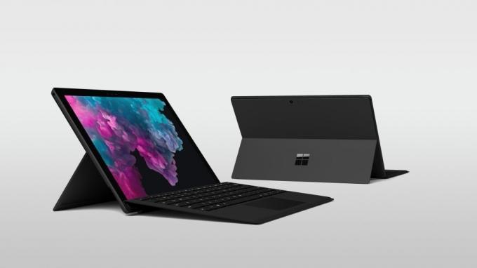 Framläggande av Microsoft: Surface Pro 6