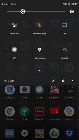 Inställning android: Du kan installera om firmware