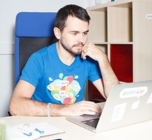 Alex Lazorenko, BlaBlaCar: «Min metod att arbeta med uppgifterna är mycket enkel"