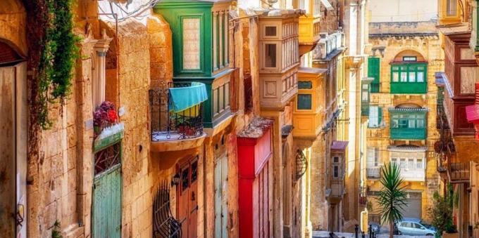 Europeiska städer: Valletta, Malta