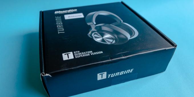 Trådlösa hörlurar Bluedio Turbin T6S: Box