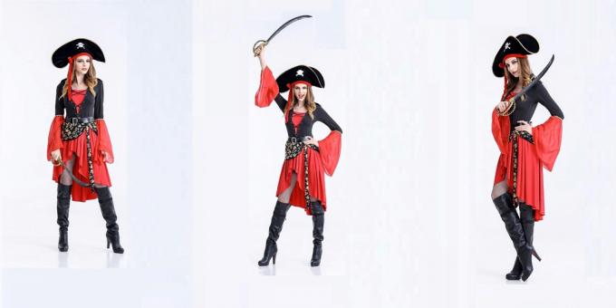Kostymer för Halloween: pirater