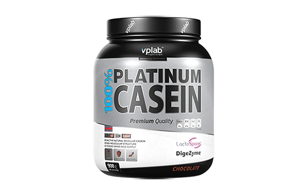 Den micellära kasein VPLab 100% Platinum Casein