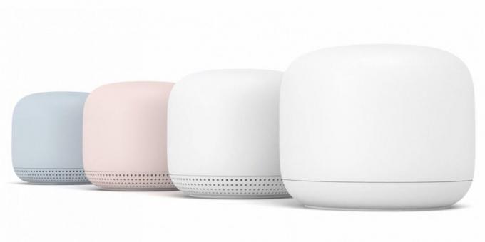 Google-enheter: Nest Wi-Fi Internet Station