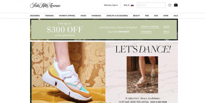 Online shopping med internationell leverans