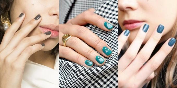 Fashion Nails 2018: Smoke ton