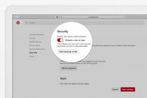 Hur man aktiverar tvåfaktorsautentisering i Pinterest