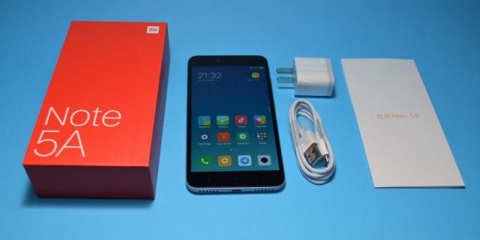 Xiaomi redmi Obs 5a: Utrustning