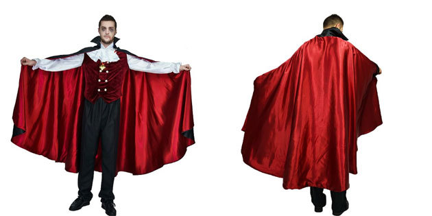 En kostym av Greve Dracula