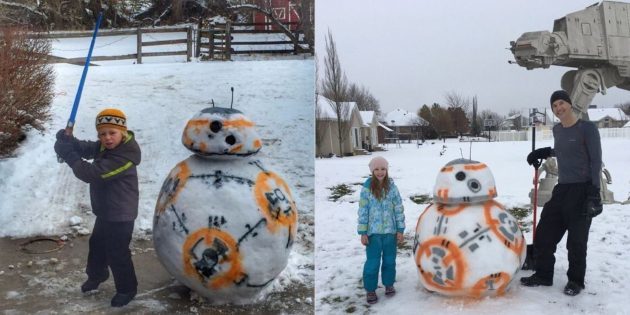 snö siffror BB-8