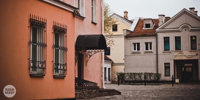 Om att gå på semester November: Minsk, Vitryssland