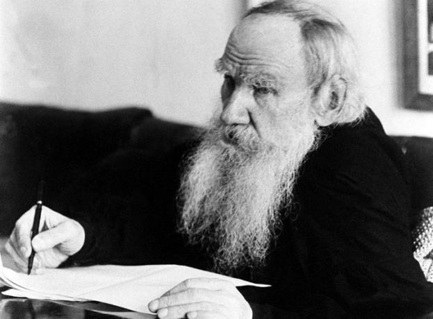 Leo Tolstoy, rysk författare och tänkare