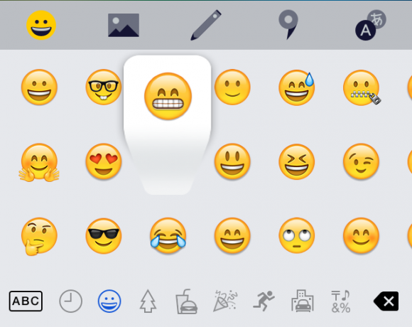 "Yandex. Tangentbord "Emoji