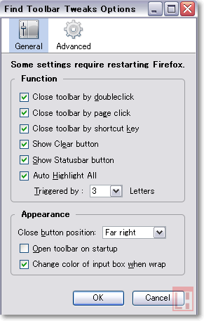 Hitta Search Toolbar Tweaks expansions optimerar i Firefox