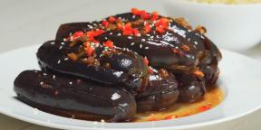 9 recept skarp aubergine in Korean