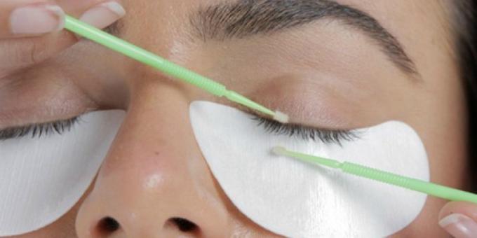 Hur tar man bort ögonfransarna naraschonnye debonderom