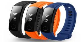 Huawei har meddelat början av försäljningen av fitness armband Honor Band 3 i Ryssland