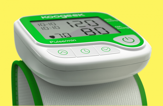 Koogeek Smart Wrist Blood Monitor: utseende