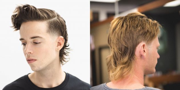 Trendiga frisyrer för Män: Mallet