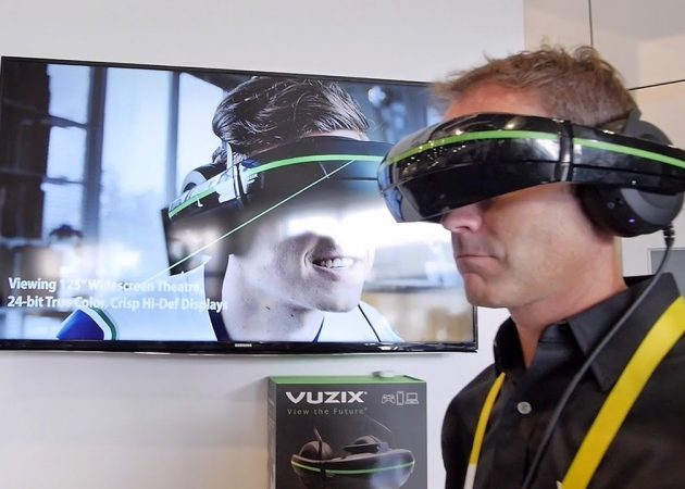 VR-gadgets: Vuzix iWear Video Hörlurar