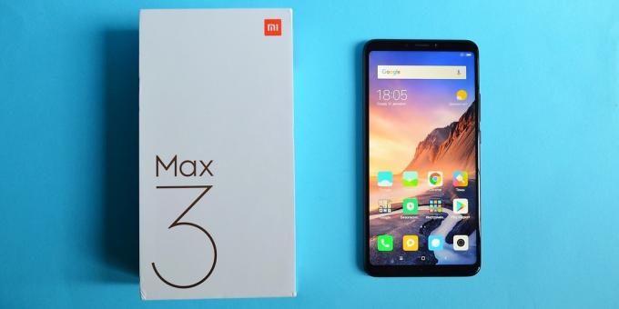 recension Xiaomi Mi Max 3: Box