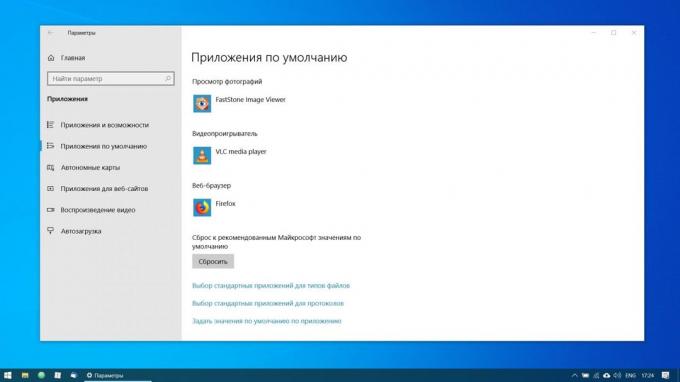 Konfigurera Windows 10: Ändra standardprogrammet