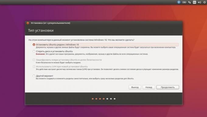 Installera Ubuntu intill det nuvarande systemet med automatisk
