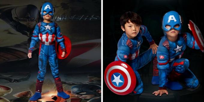 Kostym av Captain America